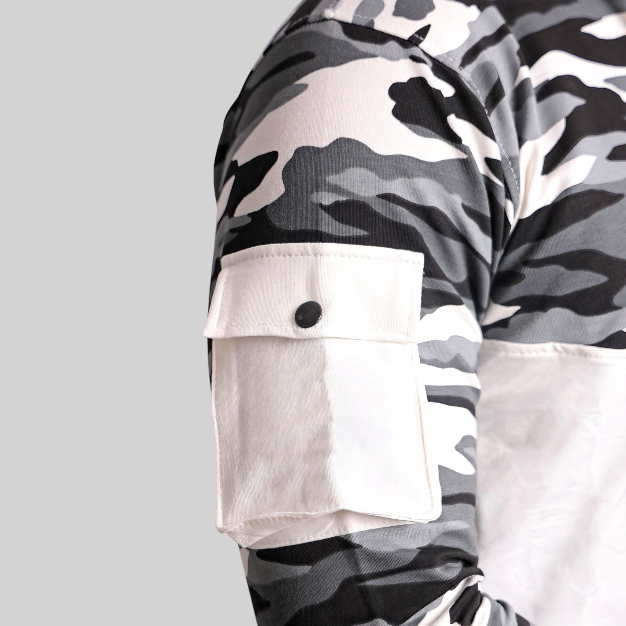 Army Track Suit – Hoodie & Pants Co-ords (White)