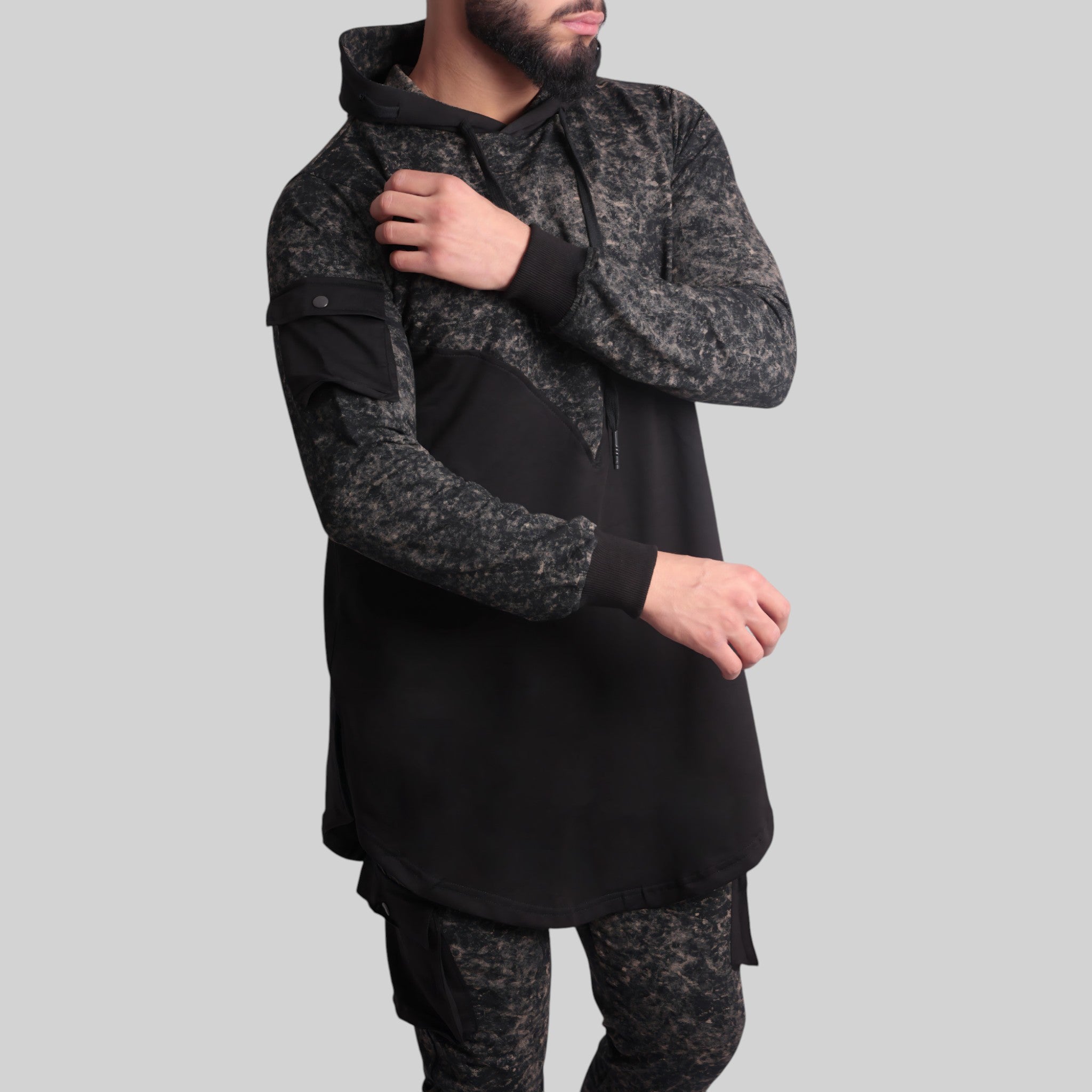 Hunter Track Suit – Hoodie & Pants Co-ords (Black)