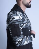 Camo Contrast Pullover Hoodie - Image 8
